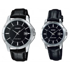 Casio Watch Pair LTP-V004L-1A-MTP-V004L-1A