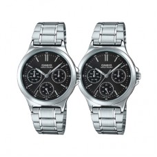 Casio Watch Pair LTP-V300D-1A_LTP-V300D-1A